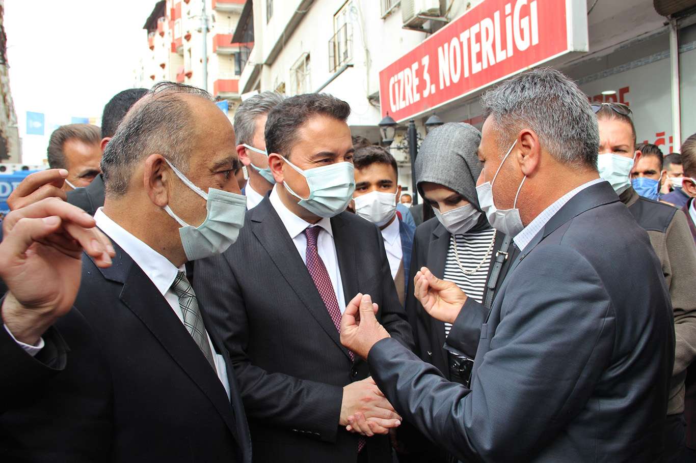 Deva Partisi Genel Başkanı Ali Babacan Cizre’de